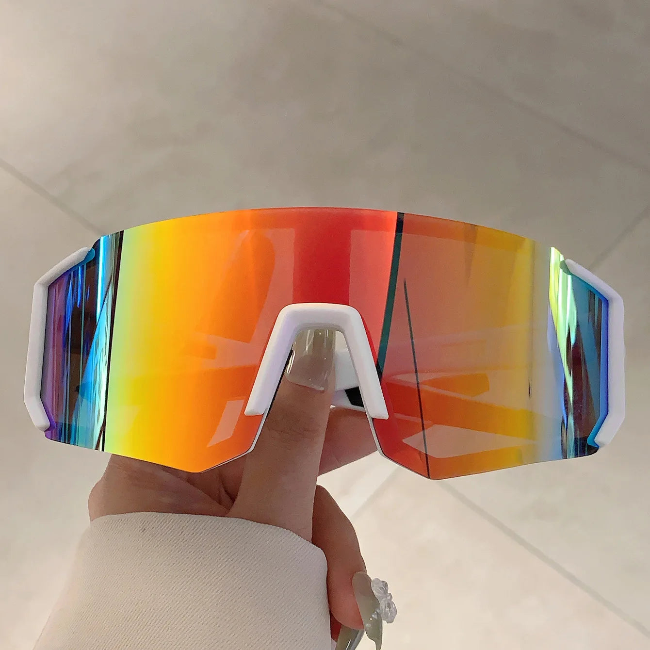 Outdoor Sport Goggle Sunglasses Women for Men Luxury Brand Designer Vintage Sun Glasses Popular Punk Skiing Windproof Shades